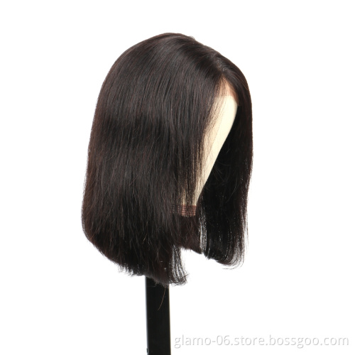 Frontal BOB Wigs 4x4 5x5 6x6 Closure Human Hair Wig Bob Virgin Human Hair Wigs 180 Density Glueless Short Pixie Cut 13x4 Lace